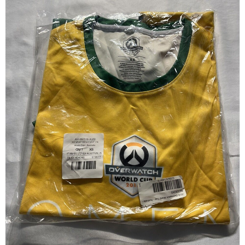 Overwatch World Cup 2018 Jersey Team Australia Size XS BRAND NEW